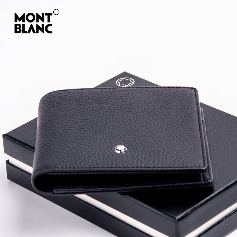 Mont Blanc Cuzdan Erkek Daily Organiser Cok Bolmeli Siyah 22x13 Canta Nisantasi
