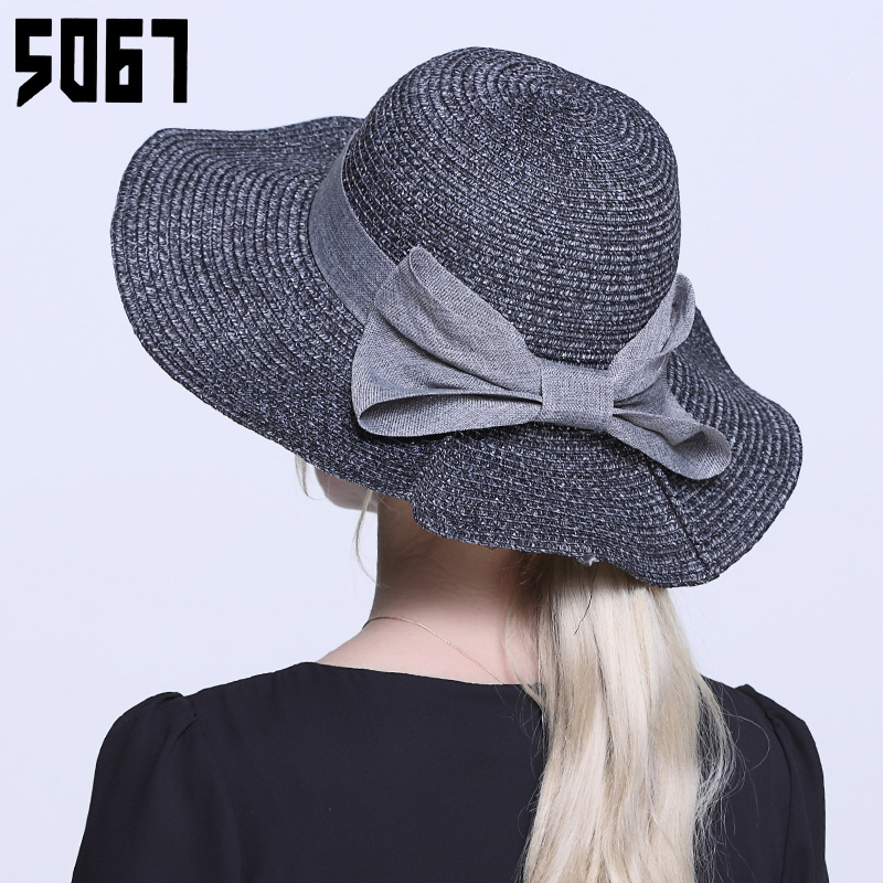 sun hat with bow
