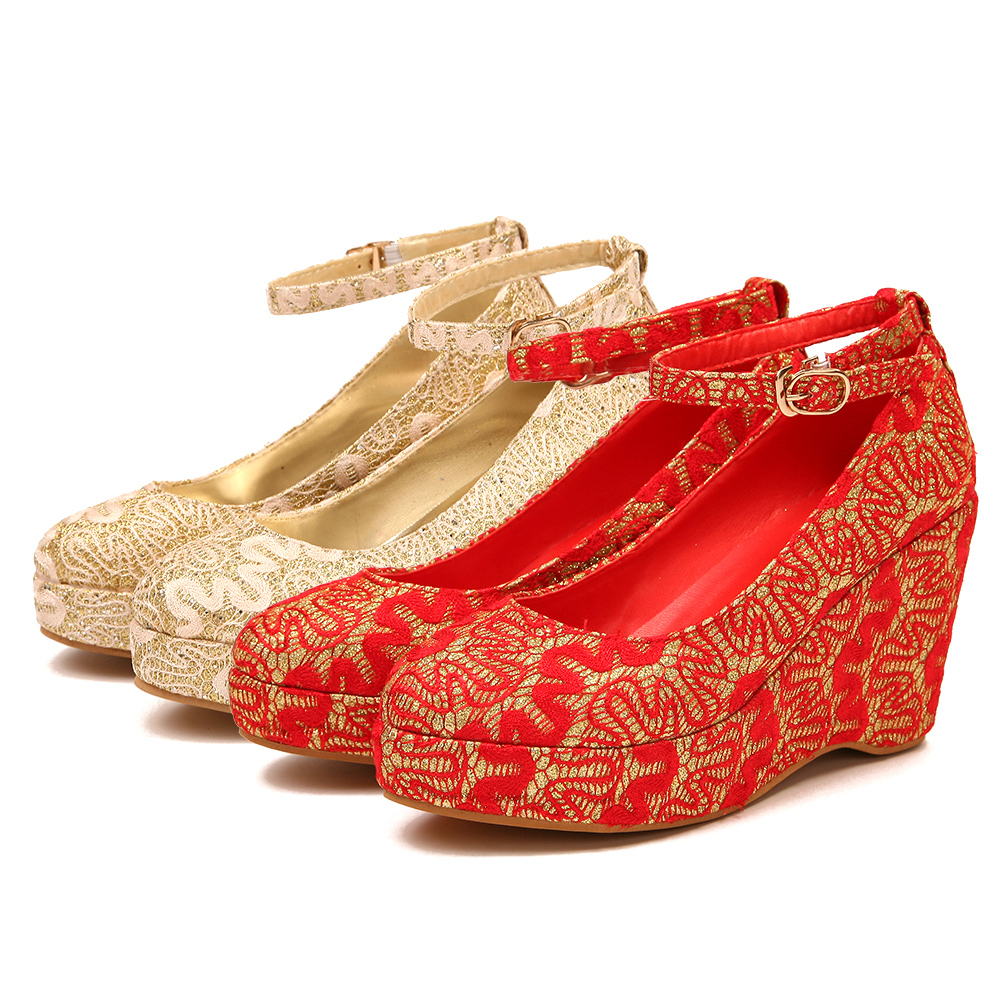 Buy Neytiri2016 new wedding shoes red 