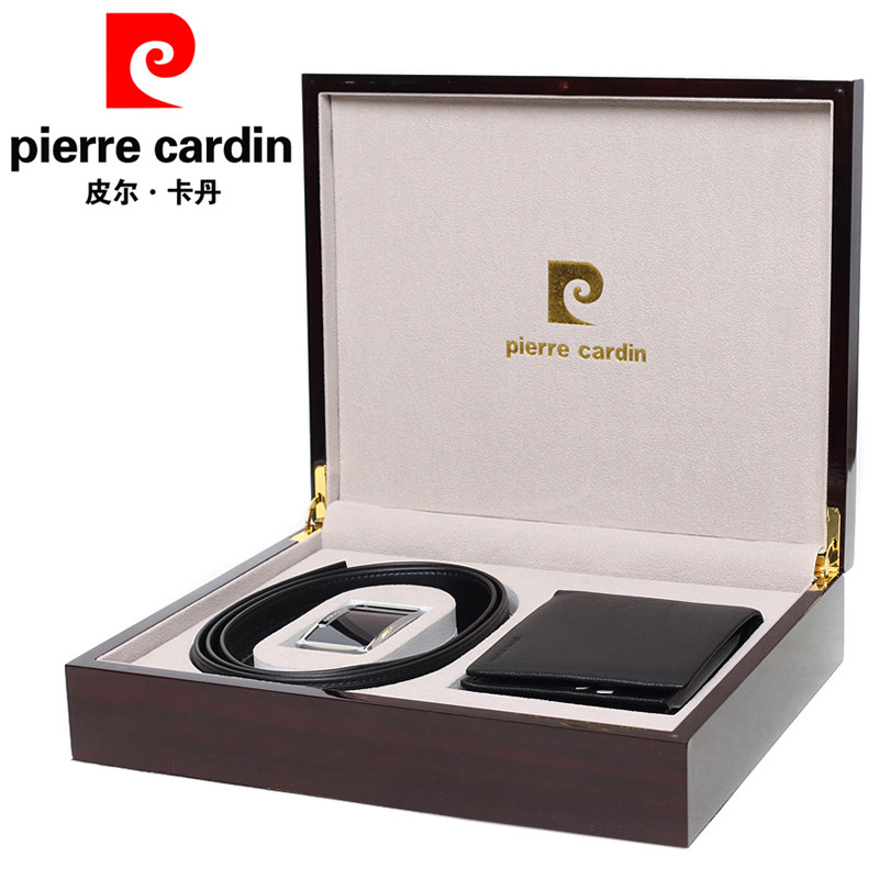 pierre cardin wallet and belt set