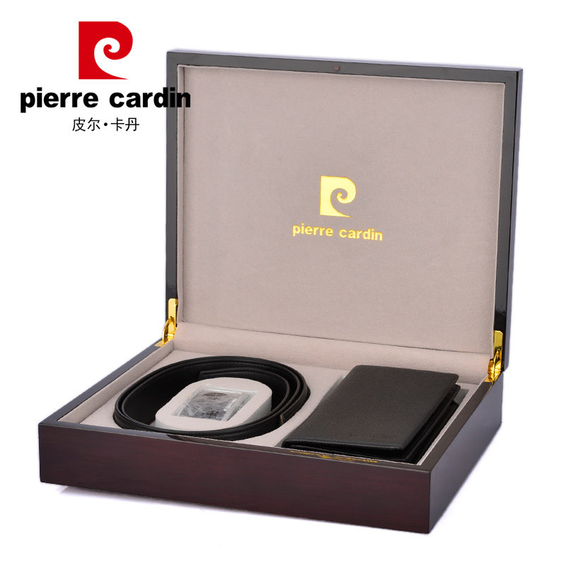 pierre cardin wallet and belt set