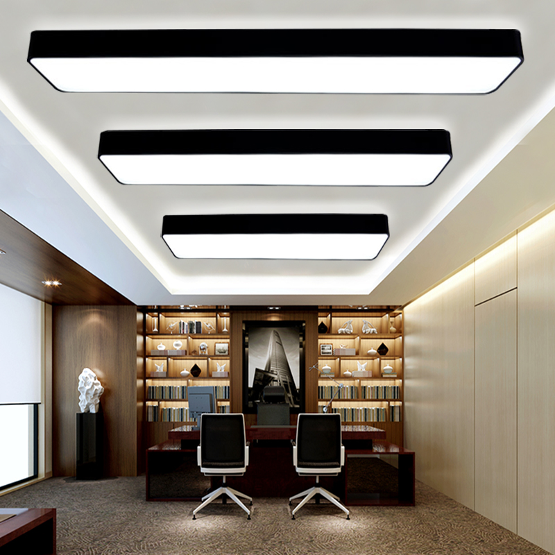 Rounded Aluminum Led Office Commercial Lighting Ceiling With Led Office Commercial Lighting Ceiling