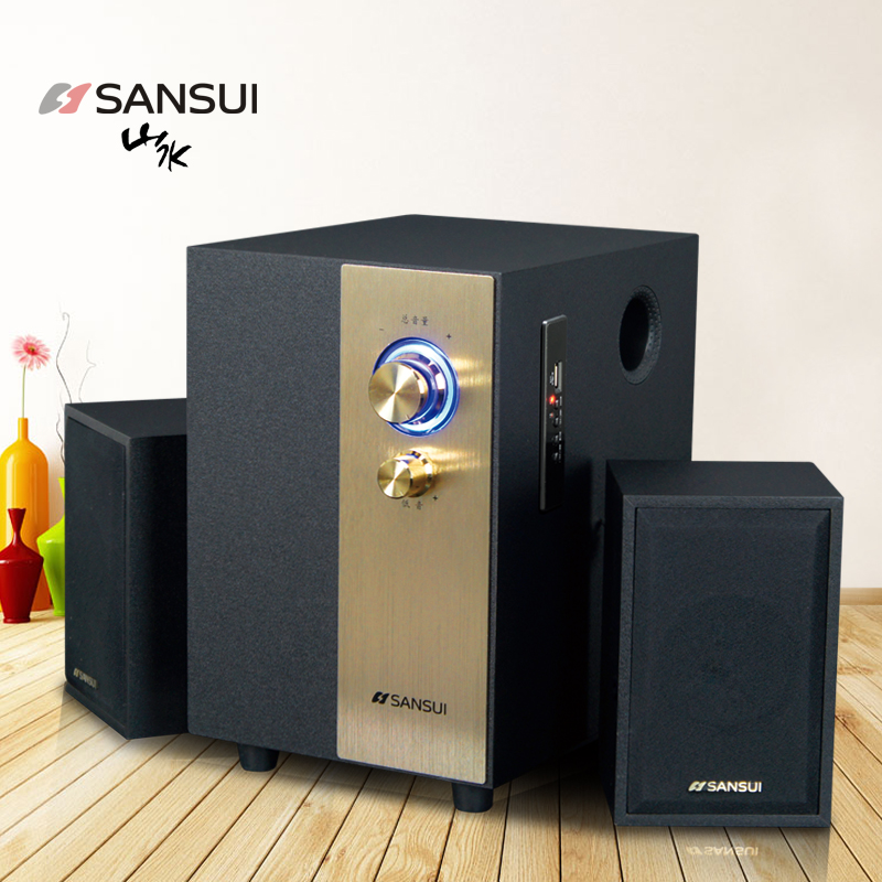 sansui active subwoofer