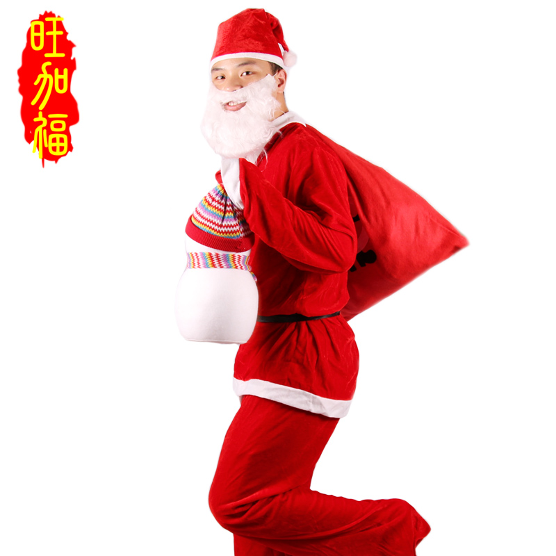 mens santa bathing suit