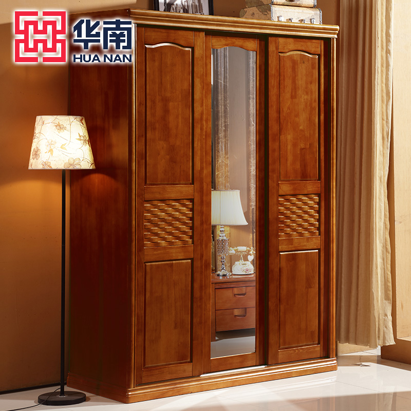 Buy South China Wood Bedroom Furniture Wood Wardrobe Sliding