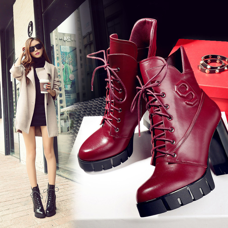 boots with red soles