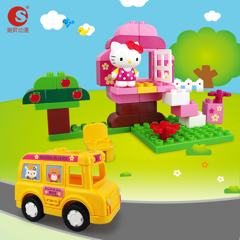 hello kitty school bus toy