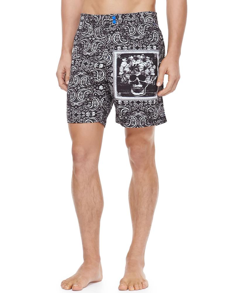 robert graham swim trunks