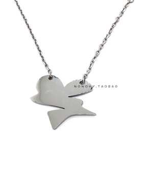 张艺兴同款钛钢个性小众项链