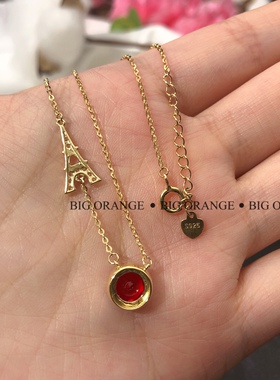 微镶钻复古时尚风韩版十字链