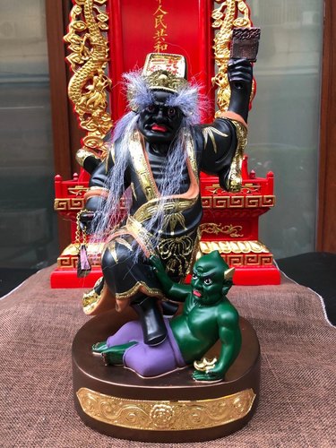 大二爷伯七爷八爷马来西亚金身阴神乩童神明黑白无常神明神像 - 图1