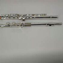 Manufacturer 16 holes nickel plated long flute silver musical instrument student beginner level professional playing universal