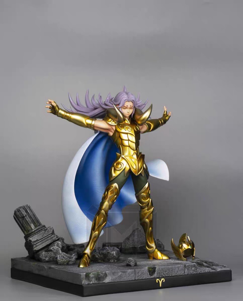 模玩殿堂 白羊座 黄金圣斗士第一弹 限量 gk 手办 雕像