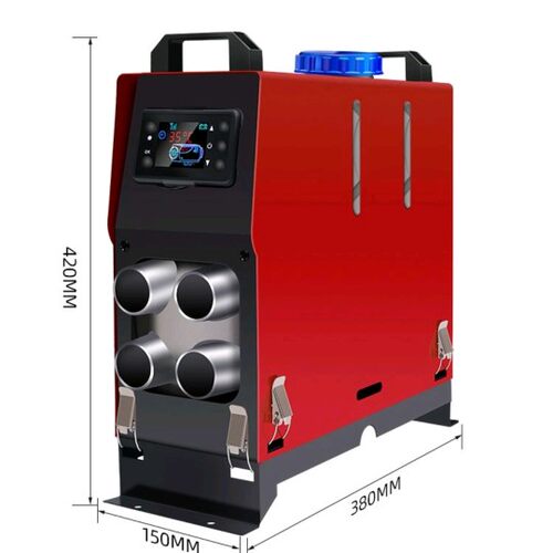 柴暖驻车燃油加热器空调24V柴油取暖器12V货车暖风机家用一体机 - 图0