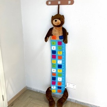 Outside single 100cm The following children cartoon super cute baby Height ruler Little Bear Lions Little Bull optional