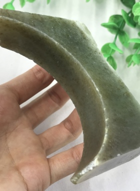 新疆和田玉糖玉老玉手镯剩料边角料玉石料环牙角下脚料包邮15x