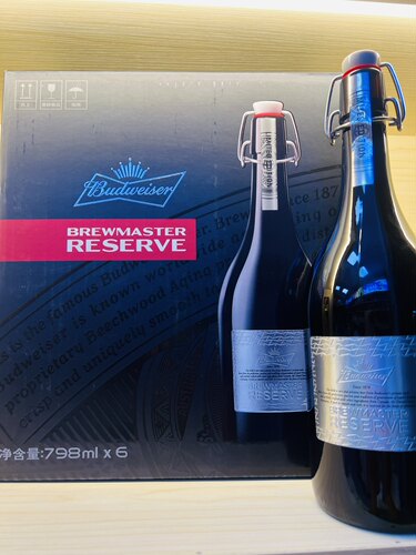 百威大师 百威精酿啤酒百威臻藏798ML银标版6瓶装 - 图3