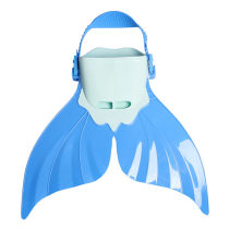 New Children Beauty Fish Footed Webbed Children Frog Shoes Single Sheet Whale Tail Elementary School Swimming Training Equipment