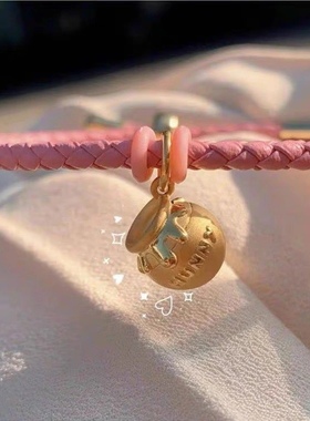 纯银越南沙金编织礼物手绳