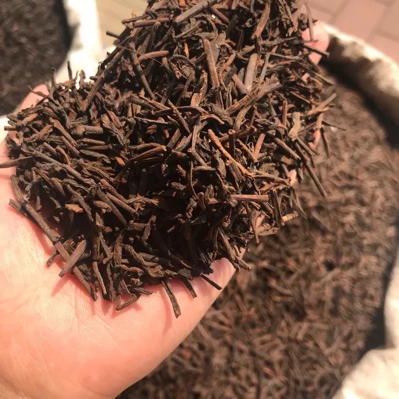 云南普洱茶熟茶散茶 陈年普洱茶梗老茶梗茶骨陈香茶梗 酒楼棋牌室