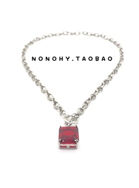 乘风破浪姐姐金晨同款红宝石项链