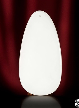 新疆和田玉洒金白玉籽玉兰花挂件15.4克