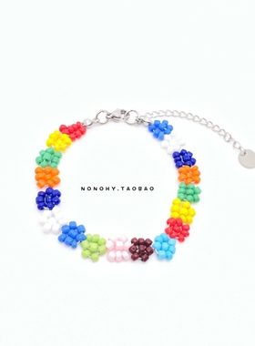 cc宋妍霏新款菊花可爱风女生手链