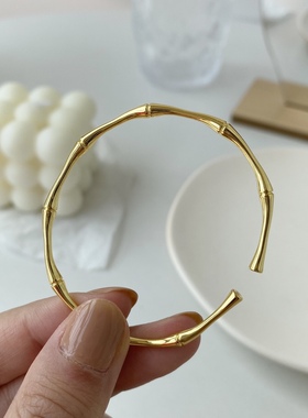 竹节开口学生手链