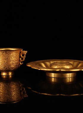 酒杯纯铜祝福复古家居