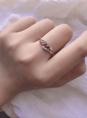 活口可调节旺夫小颗粒戒指新品