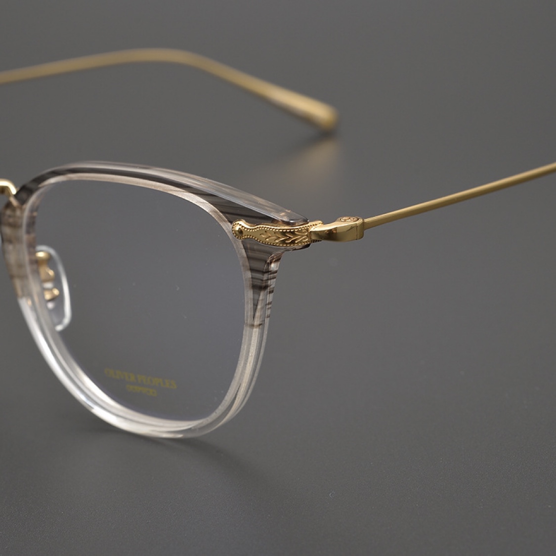 日本高端设计师款眼镜复古文艺纯β钛超轻男女款中金丝细边眼镜架 - 图0