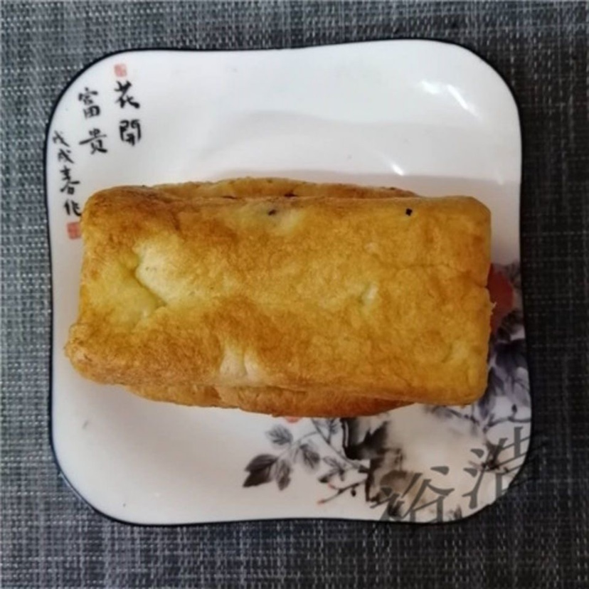 90农大小方包100g*6个装 农大面包 葡萄干东北老奶油微酸老式糕点 - 图2