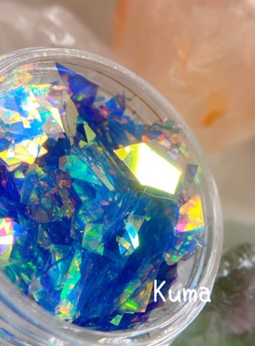 KUMA定制【碎蓝宝石】日式美甲