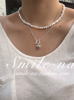 韩国东大门进口925女淡水珍珠