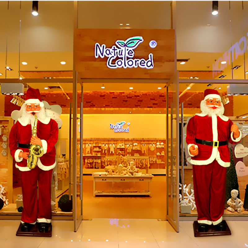 Buy 1 8 M Electric Santa Claus Saxophone Music Dancing Santa Claus