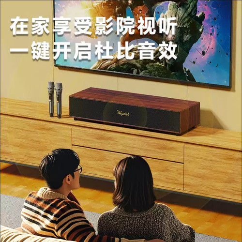 维悦尔 W-5102蓝牙音响家庭影院电视回音壁高音质低音炮长条音箱 - 图0