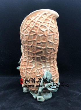 延年益寿石湾陶瓷精品人气花瓶