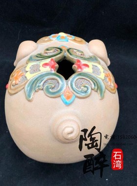 金玉满堂公仔工艺品摆件石湾陶瓷