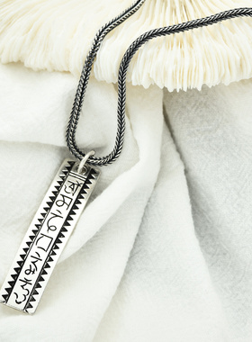 复古吊坠纯银挂件饰品项坠纯银