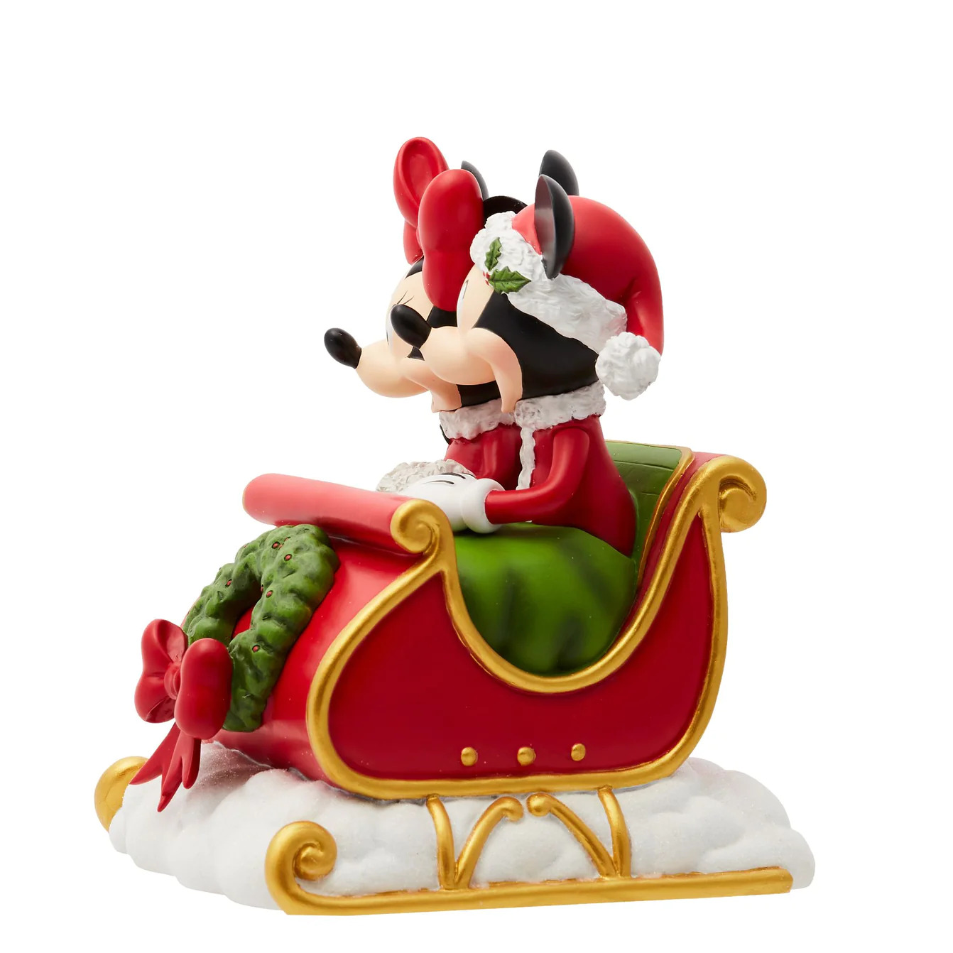 【Disney美国代购】Holiday Mickey Minnie圣诞节米奇米妮摆件 - 图0