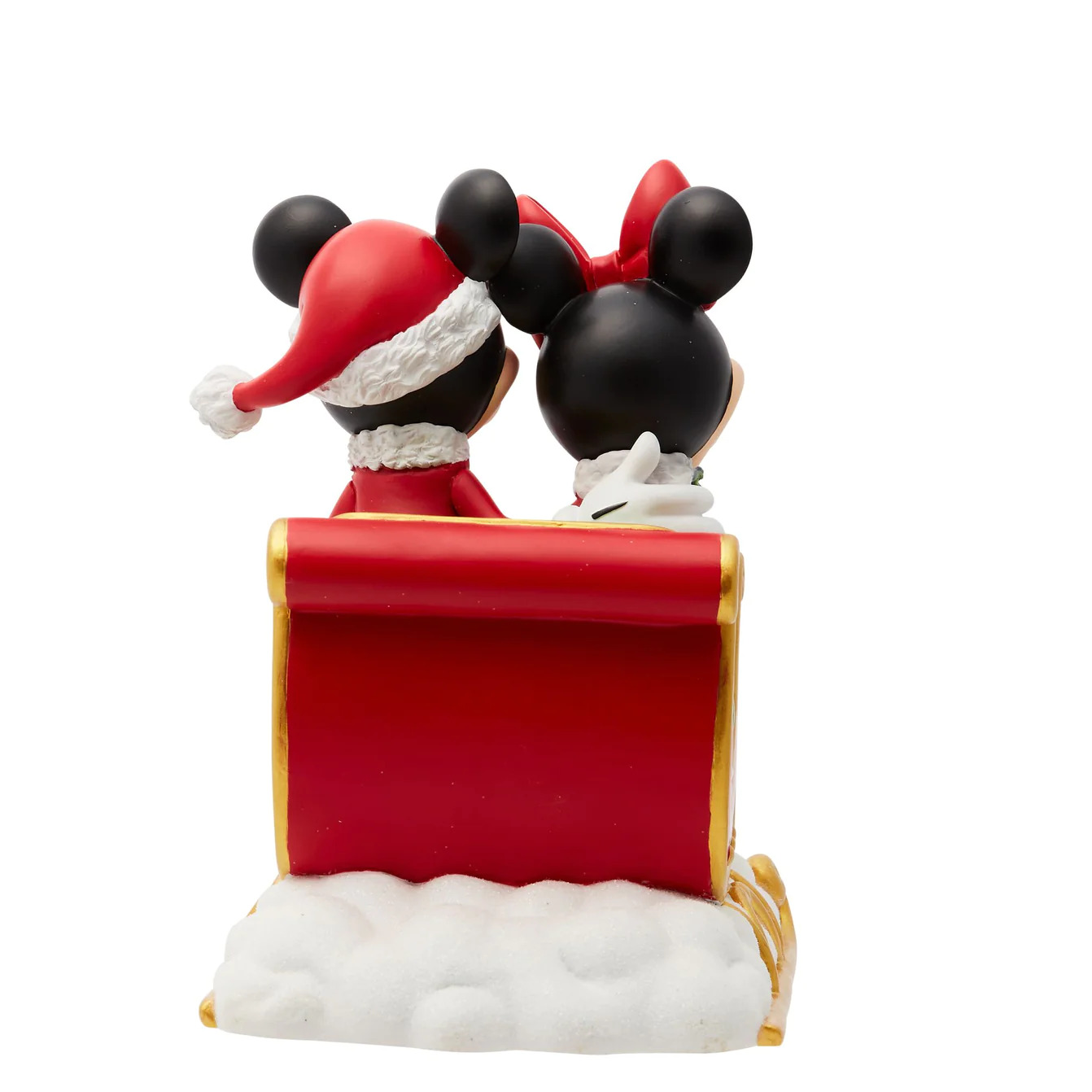 【Disney美国代购】Holiday Mickey Minnie圣诞节米奇米妮摆件 - 图2