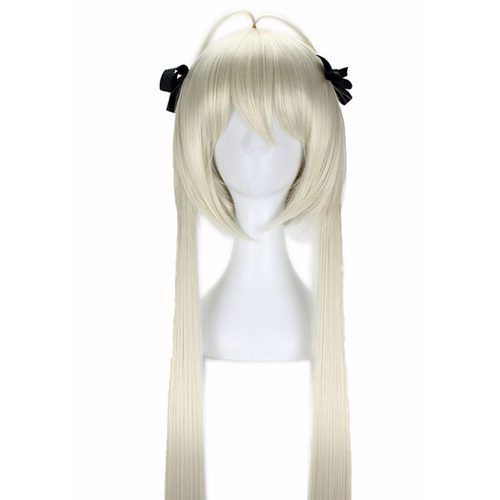 春日野穹cos假发《缘之空》穹妹动漫假毛 奶灰金假发现货包邮 - 图3