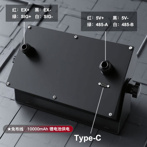 称重显示变送器丽景WV130高精度重量传感器仪表RS485通讯免布线 - 图1