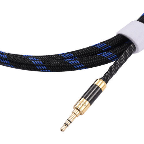 张扬/ZY Cable发烧级3.5立体声转双莲花RCA音频信号线 圆声带行货 - 图1
