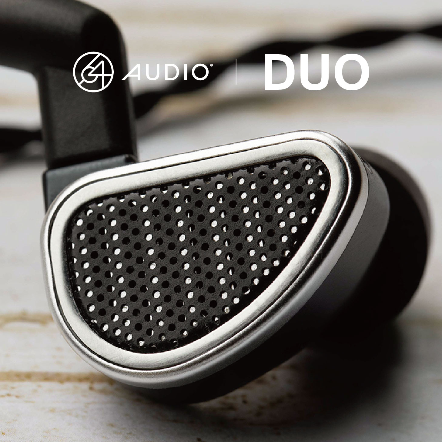 64Audio DUO开放式圈铁混合Tia高清发烧HiFi入耳式耳机圆声带行货 - 图2