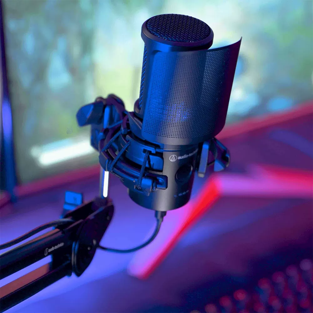 Audio Technica/铁三角 AT2020USB-XP live game recording tube round sound belt licensed