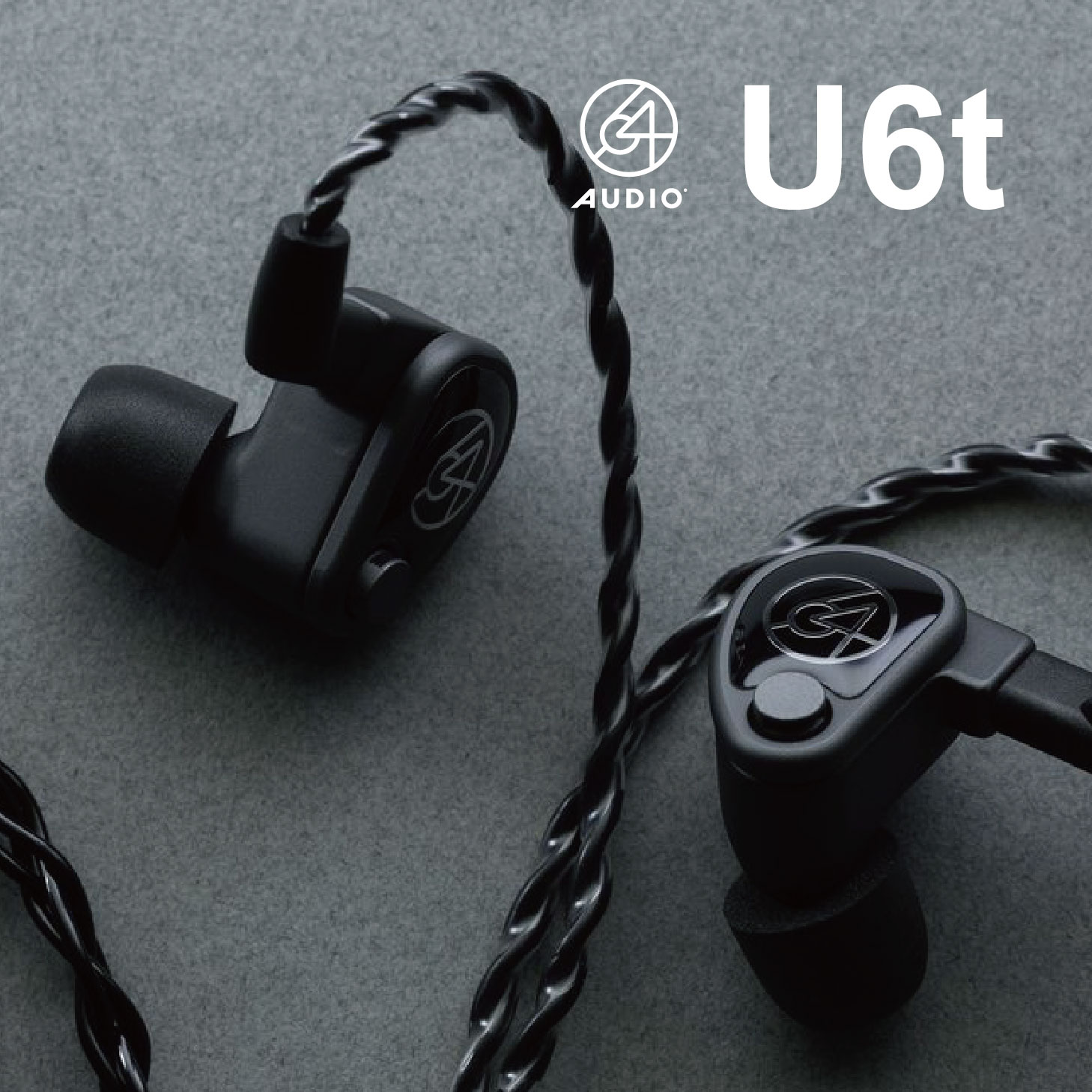 64Audio U6t六单元四分频动铁发烧专业HIFI入耳式耳机 圆声带行货 - 图2