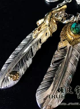 925纯银印第安风格项链男女同款