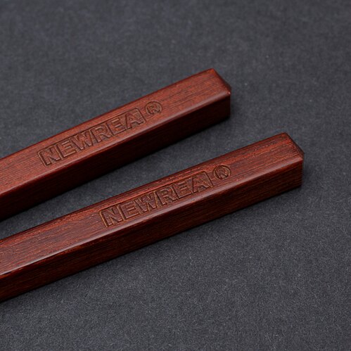 NEWREA新锐 小叶紫檀儿童筷子 19cm 正品儿童专用 XZQMF19/1S - 图0