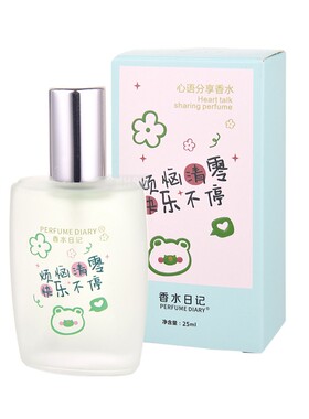 香水日记心语分享香水欢愉快乐明朗礼遇花香果香持久清新可爱25ml